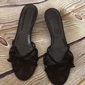 Bottega Veneta size 37 1/2 brown sandals